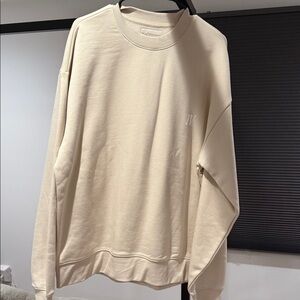 Elegant Cream Crewneck Sweater